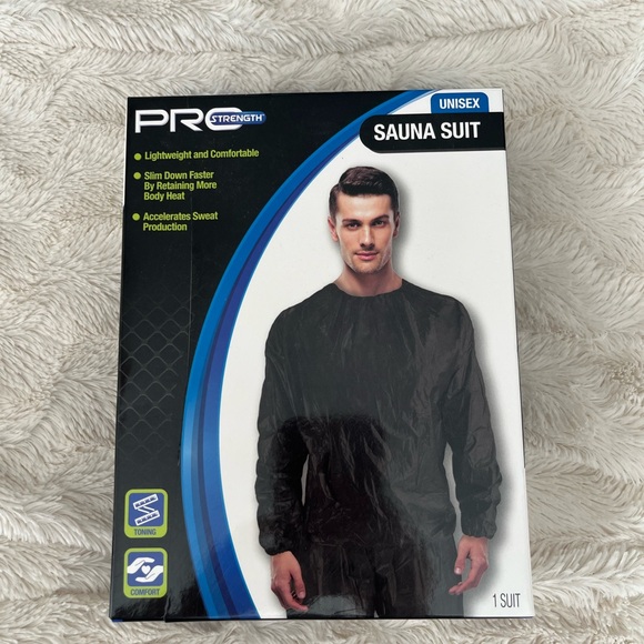 pro strength Other - Black Sauna Suit for Men